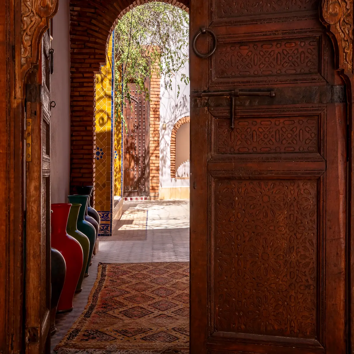 Riad entrance